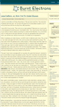 Mobile Screenshot of burntelectrons.org